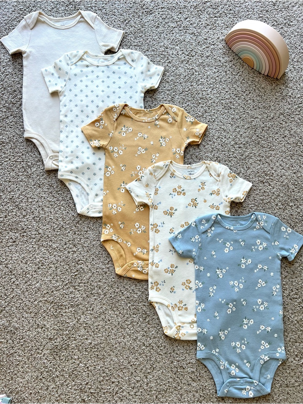 Carter's 5-piece Infant Bodysuit Set